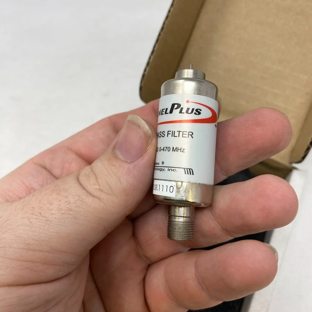 Channel Plus LPF-470 Passband 0 MHz to 470 MHz (Cable Channel 64)